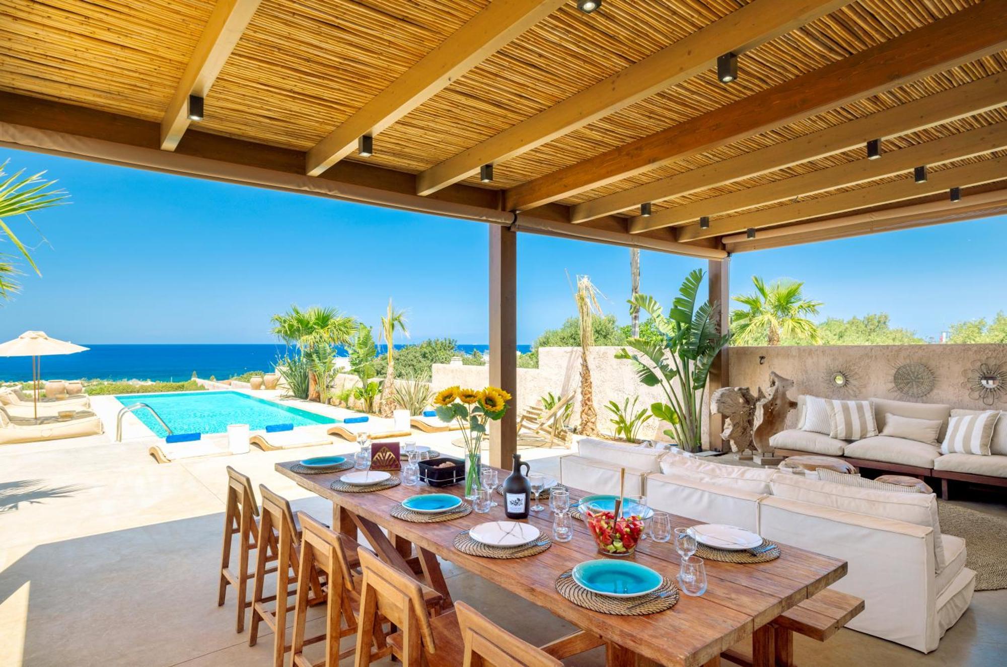 Casa Tequiero, An Ethereal Seaview Retreat, By Thinkvilla Hersonissos  Eksteriør billede
