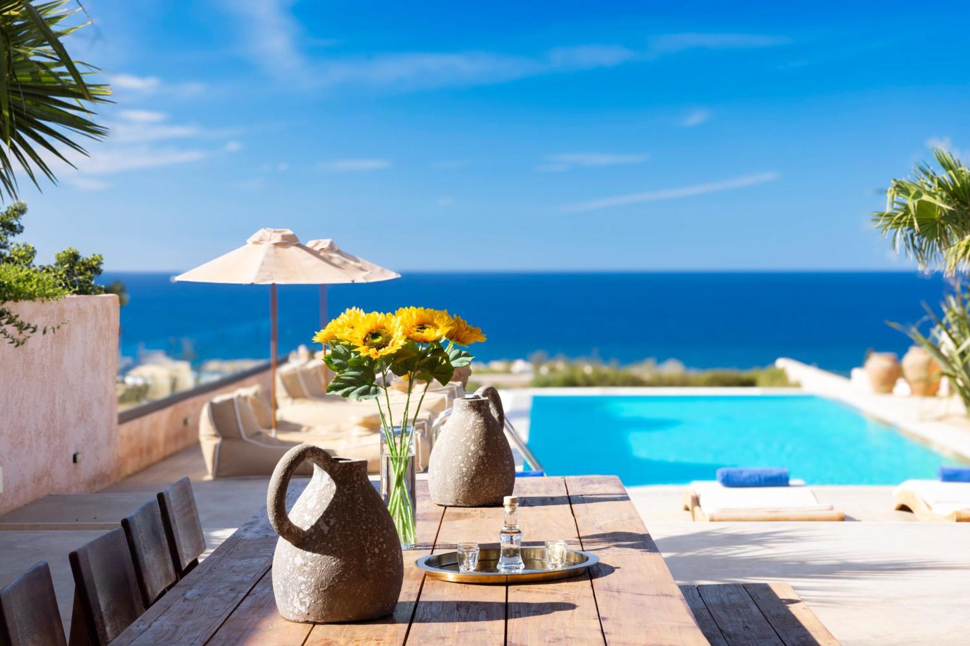 Casa Tequiero, An Ethereal Seaview Retreat, By Thinkvilla Hersonissos  Eksteriør billede