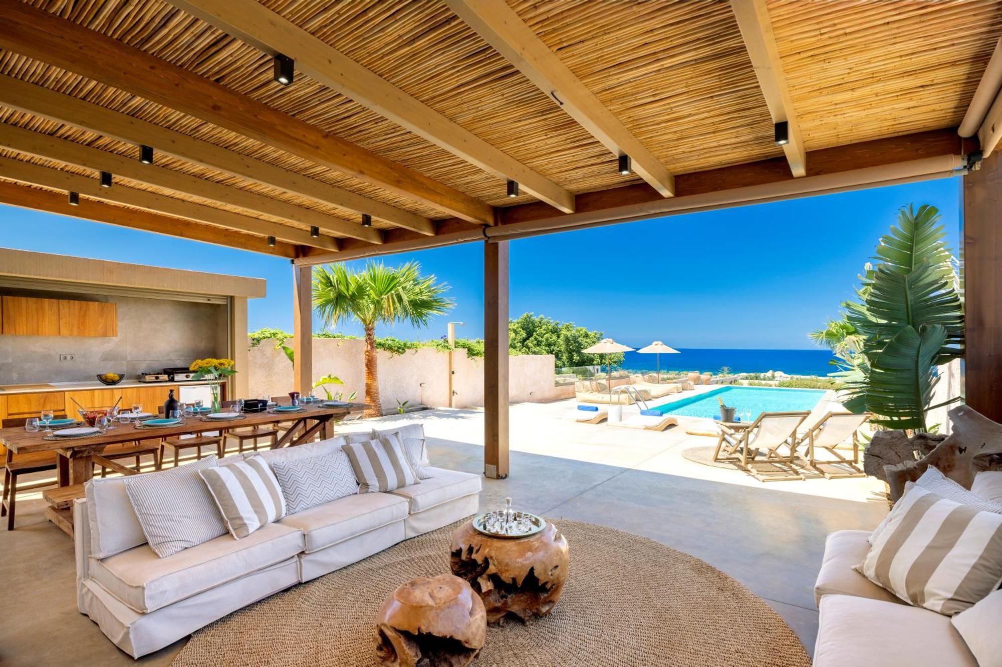 Casa Tequiero, An Ethereal Seaview Retreat, By Thinkvilla Hersonissos  Eksteriør billede